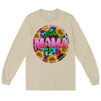 Mushroom tie dye mama Long Sleeve Tee - texasbilliewilder