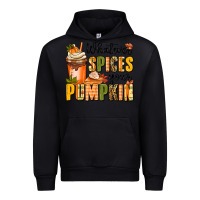 Black whatever spices your pumpkin Urban Hoodie - MaliasSmallBusiness