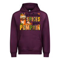 Mauve Wine whatever spices your pumpkin Urban Hoodie - MaliasSmallBusiness