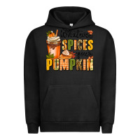 Pigment Black whatever spices your pumpkin Urban Hoodie - MaliasSmallBusiness