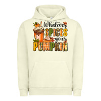 Pigment Pistachio whatever spices your pumpkin Urban Hoodie - MaliasSmallBusiness