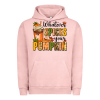 Pigment Salmon whatever spices your pumpkin Urban Hoodie - MaliasSmallBusiness
