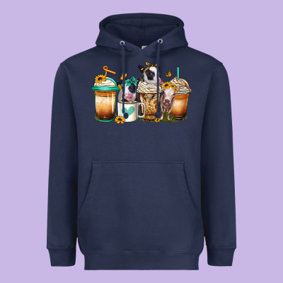 Heifers Coffee Cups Heavyweight Hoodie Designed By Jasminsmagicworld