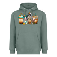 Sage heifers coffee cups Heavyweight Hoodie - Jasminsmagicworld
