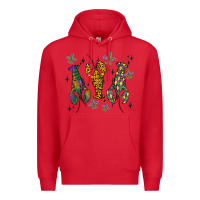 Red mardi gras crawfish Premium Hoodie - MaliasSmallBusiness