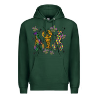 Sports Green mardi gras crawfish Premium Hoodie - MaliasSmallBusiness