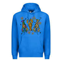 True Royal mardi gras crawfish Premium Hoodie - MaliasSmallBusiness