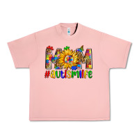 Salmon mom autismlife zillion Urban Heavy Tee - Zillion Design Studio