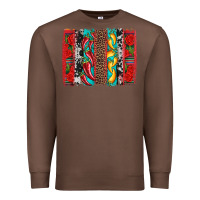 Chestnut cinco de mayo vibes brushstrokes Premium Sweatshirt - Artiststas