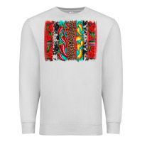 Dove Grey cinco de mayo vibes brushstrokes Premium Sweatshirt - Artiststas