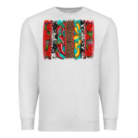 Oatmeal Heather cinco de mayo vibes brushstrokes Premium Sweatshirt - Artiststas