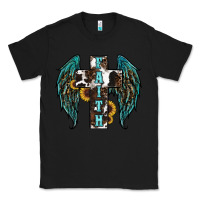 Black western wings cross Classic Tee - RanaPortraitStore