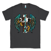 Smoke western wings cross Classic Tee - RanaPortraitStore