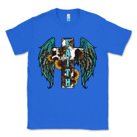 True Royal western wings cross Classic Tee - RanaPortraitStore