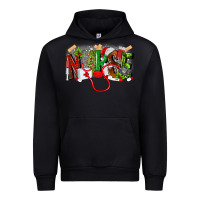 Black nurse christmas Urban Hoodie - MaliasSmallBusiness