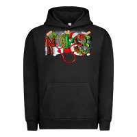 Pigment Black nurse christmas Urban Hoodie - MaliasSmallBusiness