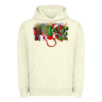Pigment Pistachio nurse christmas Urban Hoodie - MaliasSmallBusiness