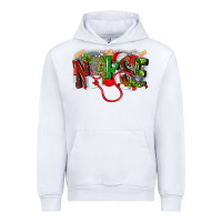 White nurse christmas Urban Hoodie - MaliasSmallBusiness