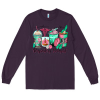 Plum respiratory therapist coffee cups Long Sleeve Tee - Zillion Design Studio