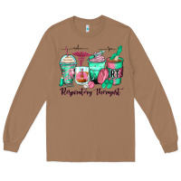 Toasted Coconut respiratory therapist coffee cups Long Sleeve Tee - Zillion Design Studio