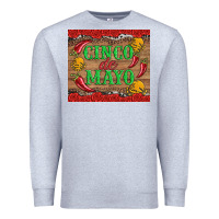 Heather Grey cinco de mayo Premium Sweatshirt - Artiststas
