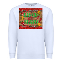 White cinco de mayo Premium Sweatshirt - Artiststas