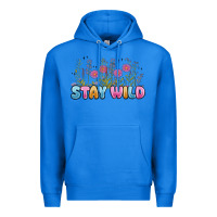 True Royal stay wild Premium Hoodie - MaliasSmallBusiness
