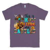 Lavender this is how i fight my battles Classic Tee - Zillion Design Studio