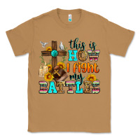Toasted Coconut this is how i fight my battles Classic Tee - Zillion Design Studio