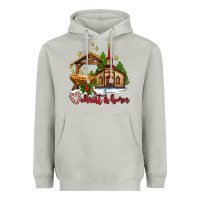 Moon Dust the church  chrıst is born Heavyweight Hoodie - AdoDesignShop