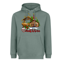 Sage the church  chrıst is born Heavyweight Hoodie - AdoDesignShop