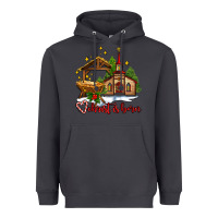 Smoke the church  chrıst is born Heavyweight Hoodie - AdoDesignShop