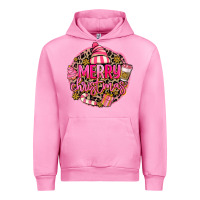 Fuchsia Pink pink merry christmas Urban Hoodie - MaliasSmallBusiness