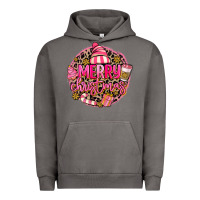Pigment Tornado pink merry christmas Urban Hoodie - MaliasSmallBusiness