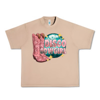 Burro western disco cowgirl Urban Heavy Tee - texasbilliewilder