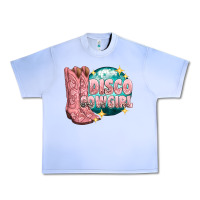 Grape Ice western disco cowgirl Urban Heavy Tee - texasbilliewilder