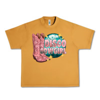 Peanut Butter western disco cowgirl Urban Heavy Tee - texasbilliewilder