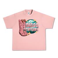 Salmon western disco cowgirl Urban Heavy Tee - texasbilliewilder