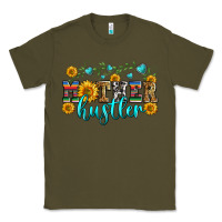 Army Green mother hustler Classic Tee - Zillion Design Studio