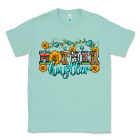 Seafoam mother hustler Classic Tee - Zillion Design Studio