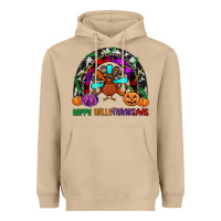 Mushroom happy hallothanksmas Heavyweight Hoodie - JahusDesignShop