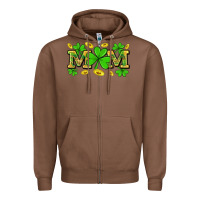 Chestnut St. patricks day mom Zipper Hoodie - Neo Western