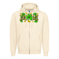 Sandshell St. patricks day mom Zipper Hoodie - Neo Western