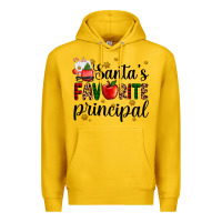 Lemon santa's favorite principal Premium Hoodie - AdoDesignShop