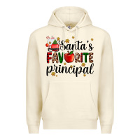 Sandshell santa's favorite principal Premium Hoodie - AdoDesignShop