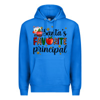 True Royal santa's favorite principal Premium Hoodie - AdoDesignShop