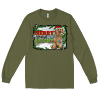 Merry And Bright Cockapoo Long Sleeve Tee | Teevron
