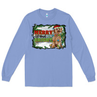 Colony Blue merry and bright cockapoo Long Sleeve Tee - RanaPortraitStore