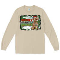 Mushroom merry and bright cockapoo Long Sleeve Tee - RanaPortraitStore