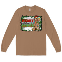 Toasted Coconut merry and bright cockapoo Long Sleeve Tee - RanaPortraitStore